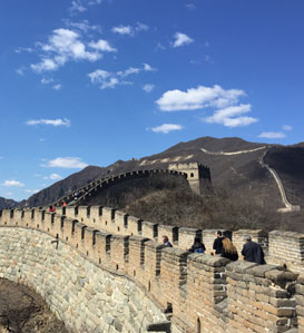 Great wall hiking tour